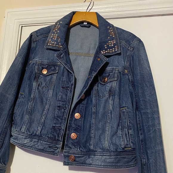 Express Jean Jacket Size Large - Picture 2 of 2